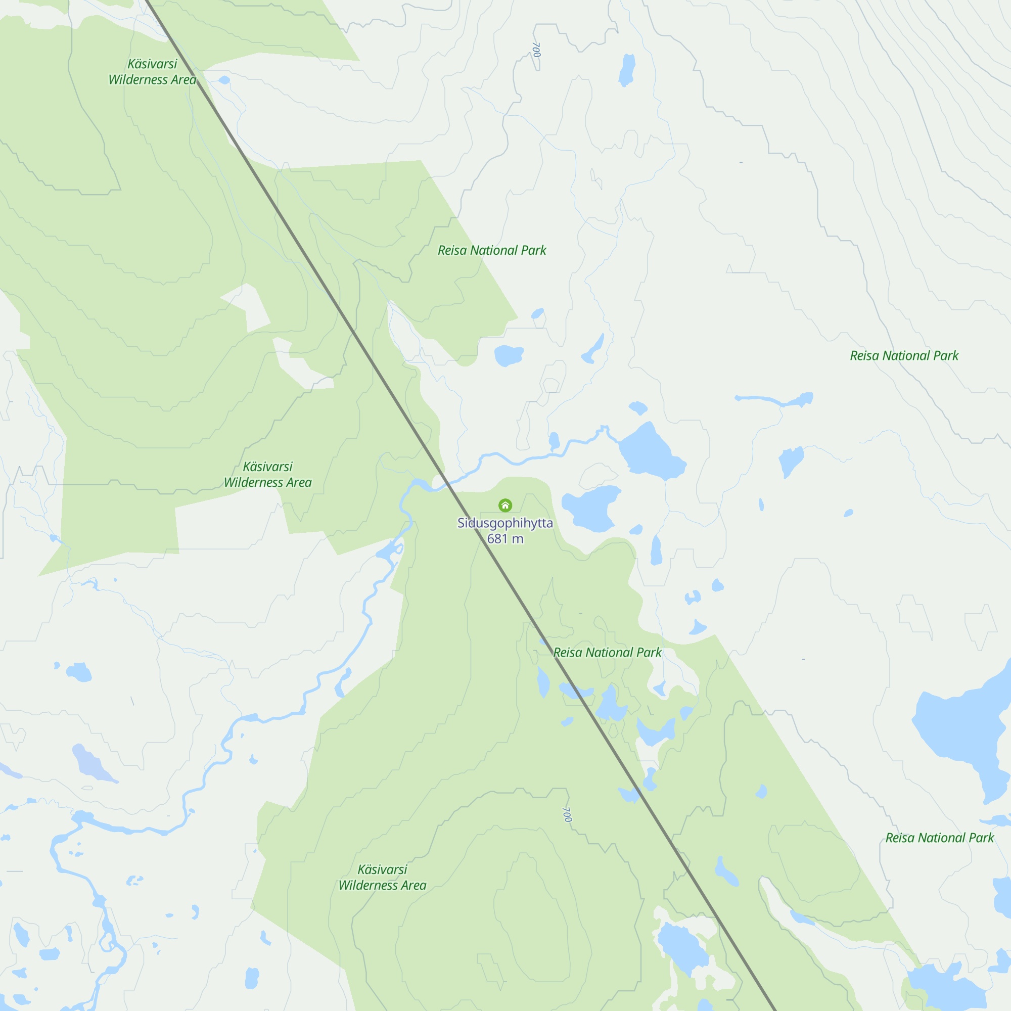 Sidusgophihytta map