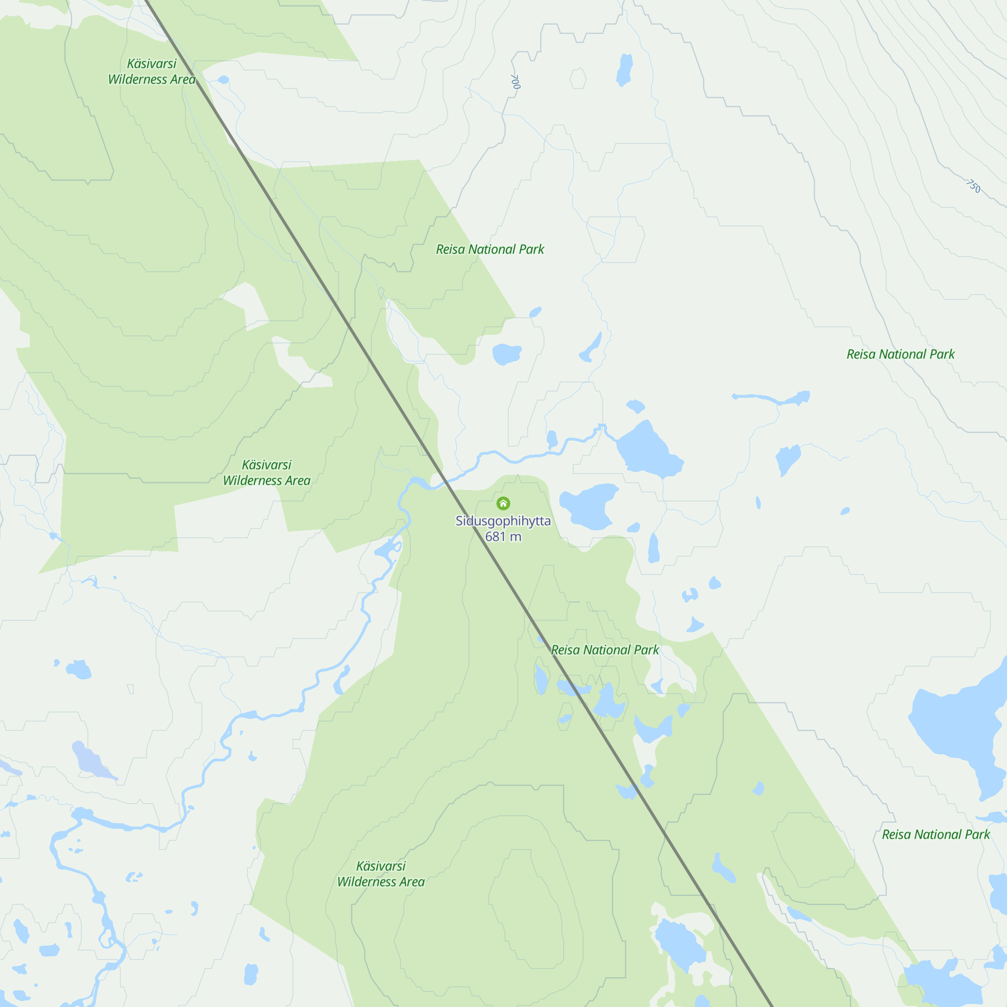 Sidusgophihytta map