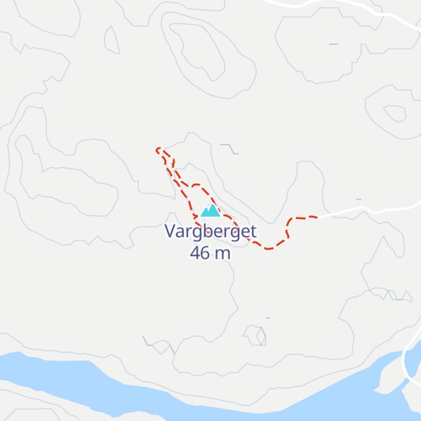 Map of Vargberget