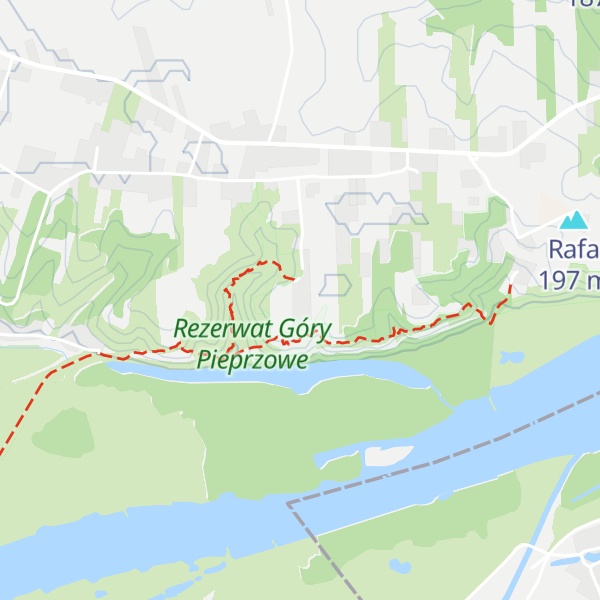 Map of Góra Różana