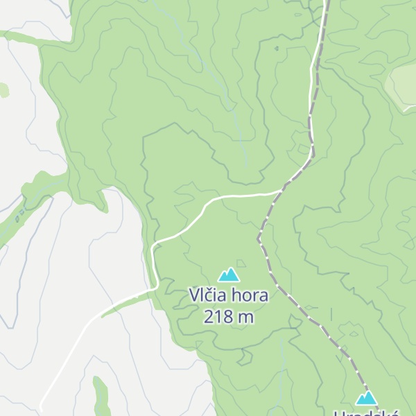 Map of Chata Anička