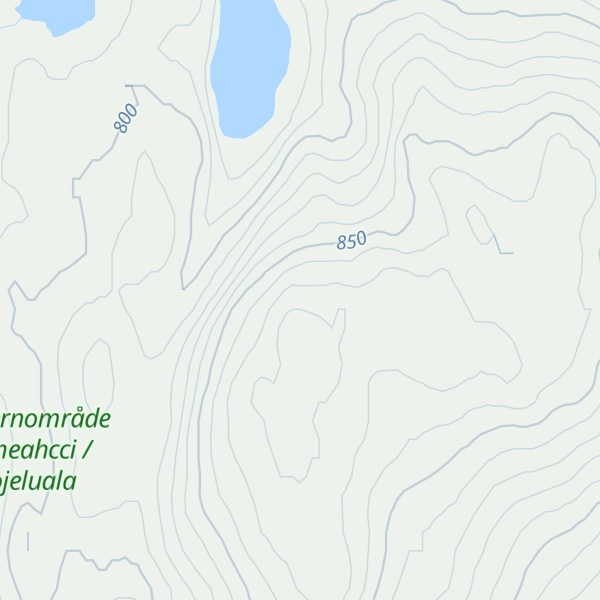 Map of Goneldatvárri