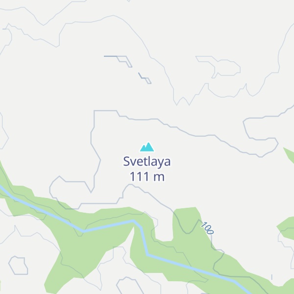 Map of Svetlaya