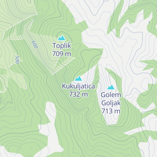 Map of Kukuljatica