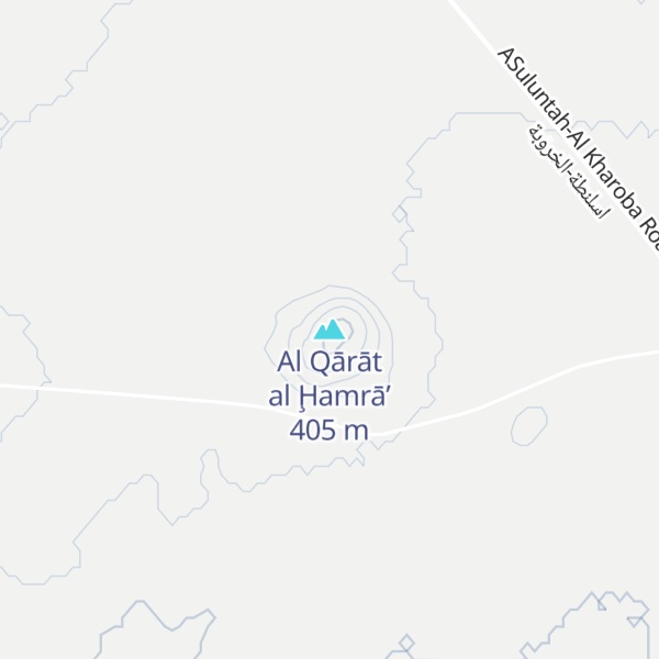 Map of Al Qārāt al Ḩamrā’