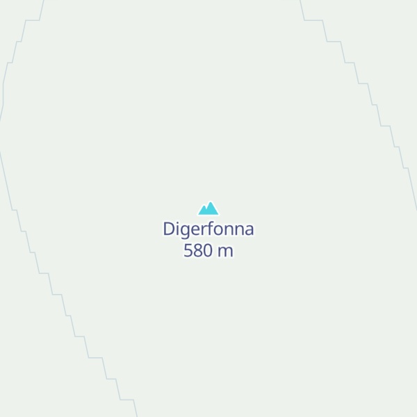 Map of Digerfonna