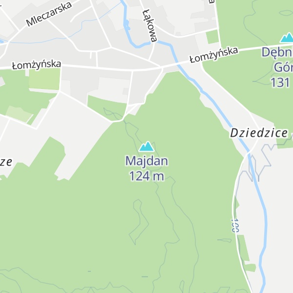 Map of Majdan