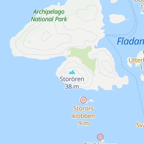 Map of Storören
