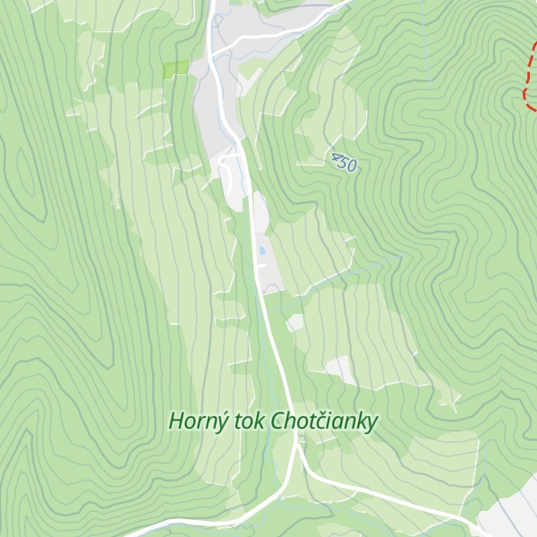 Map of Penzión Driečna