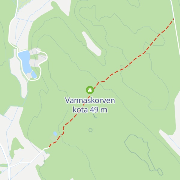 Map of Vannaskorven kota
