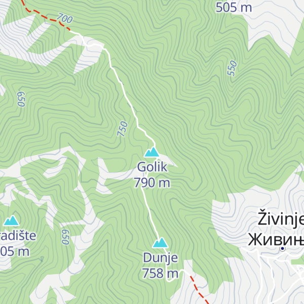 Map of Golik