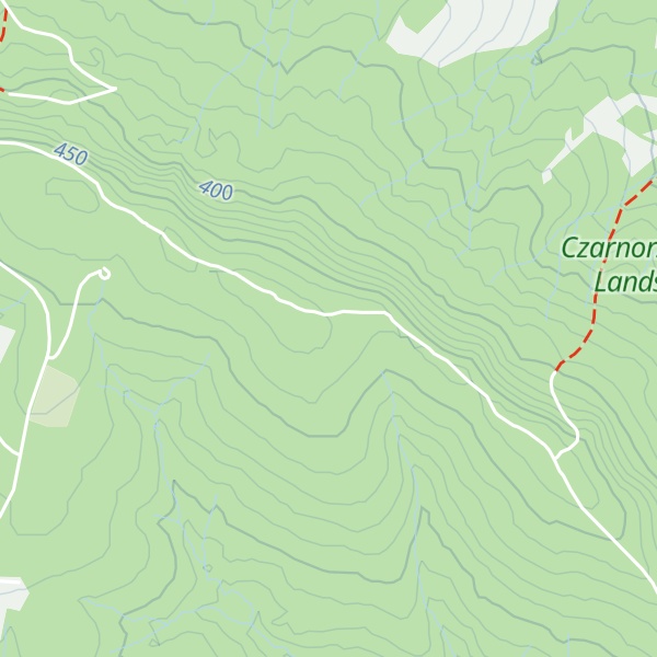 Map of Godowska Góra