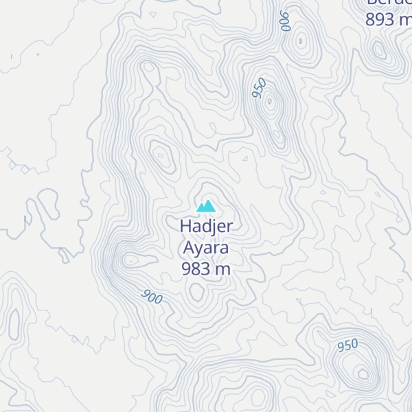 Map of Hadjer Ayara