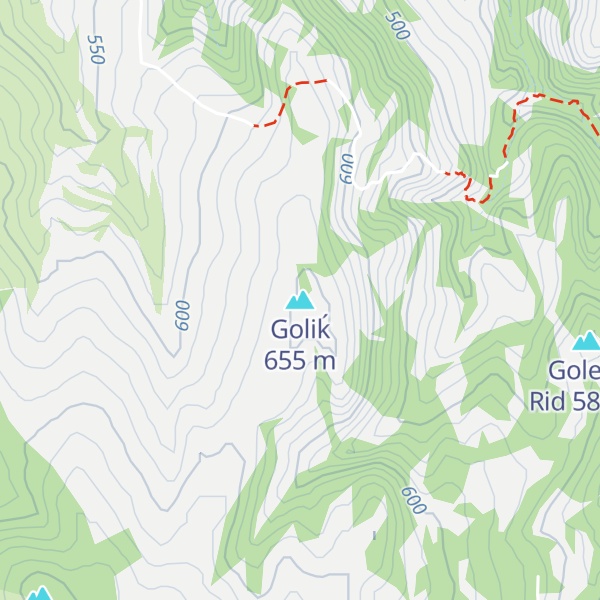 Map of Goliḱ