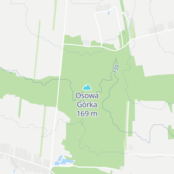Map of Osowa Górka