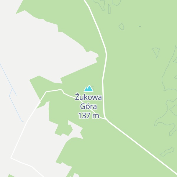 Map of Żukowa Góra