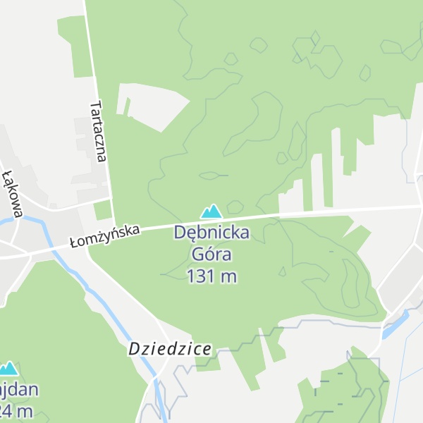 Map of Dębnicka Góra