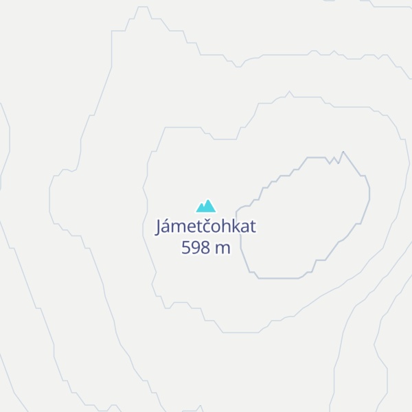 Map of Jámetčohkat