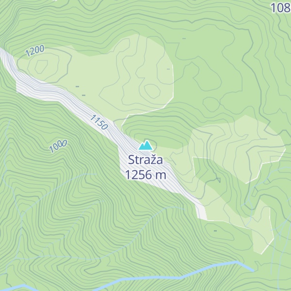 Map of Straža