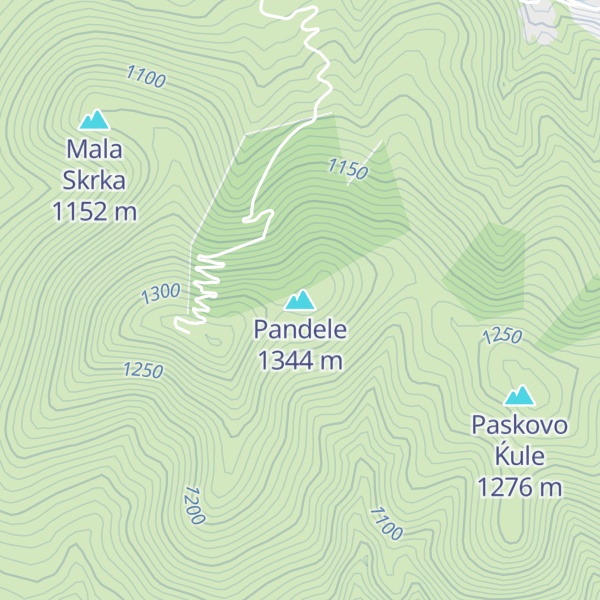 Map of Pandele