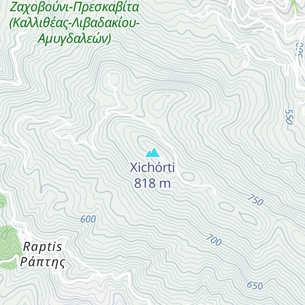 Map of Xichórti