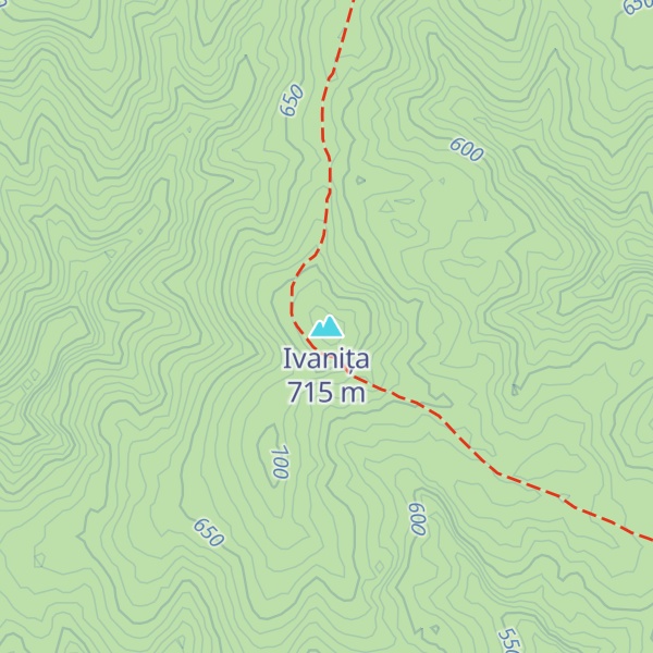 Map of Ivanița