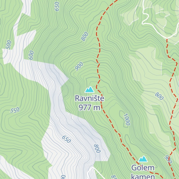 Map of Ravnište
