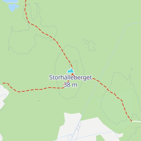Map of Storhälleberget