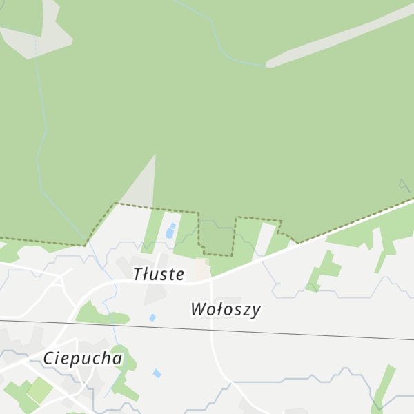 Map of Łysa Góra