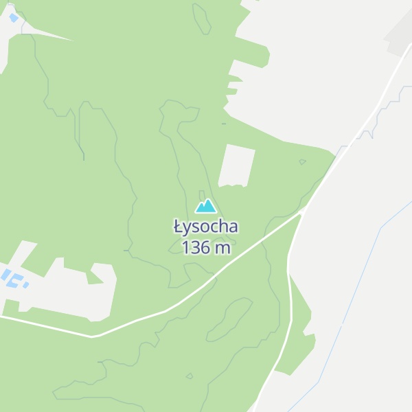 Map of Łysocha