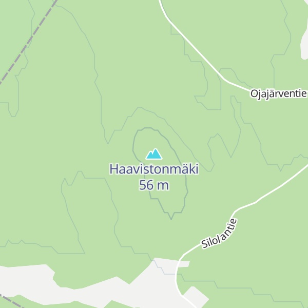 Map of Haavistonmäki