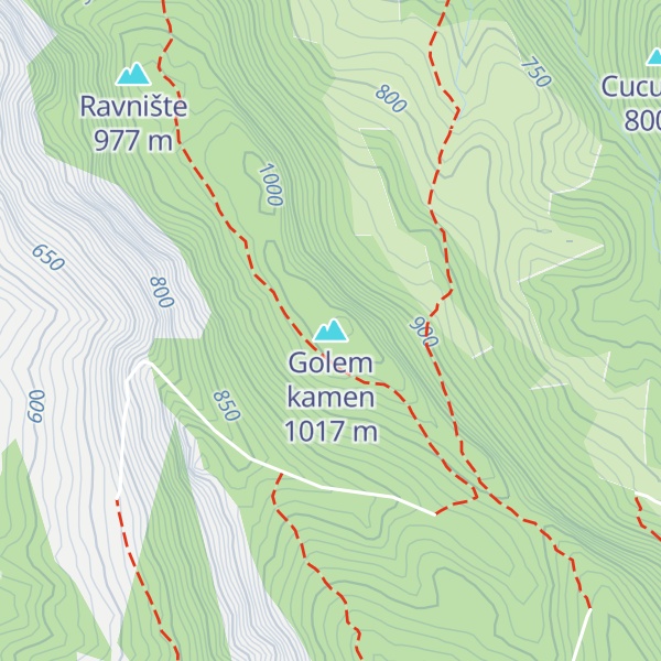 Map of Golem kamen