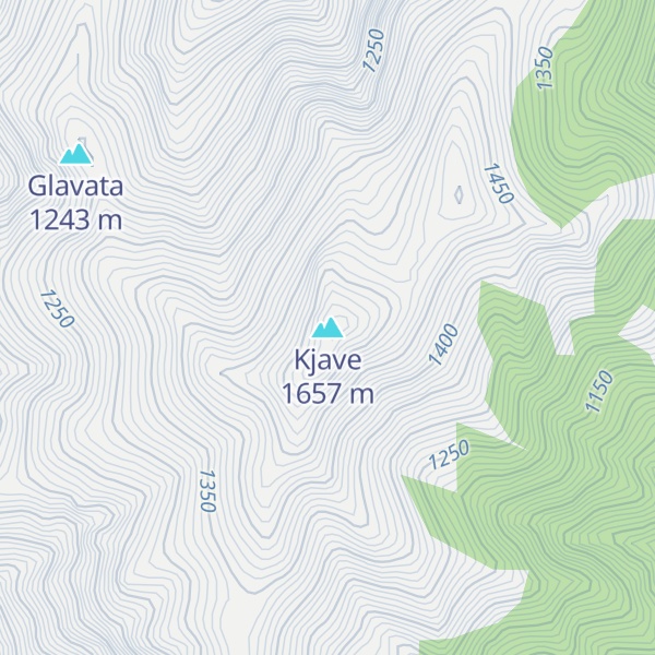 Map of Kjave