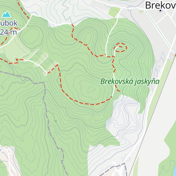 Map of Klokočiny