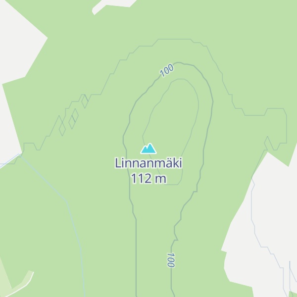 Map of Linnanmäki