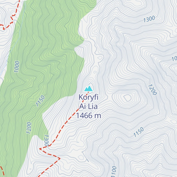 Map of Koryfi Ai Lia