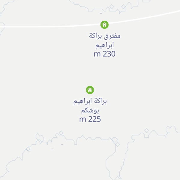 Map of براكة ابراهيم بوشكم