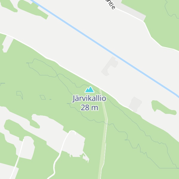 Map of Järvikallio