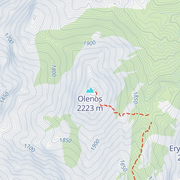 Map of Olenos