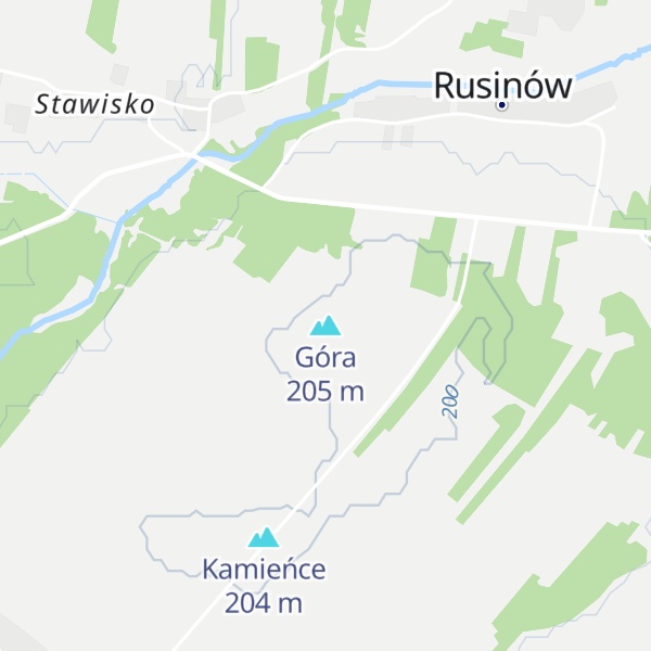 Map of Góra