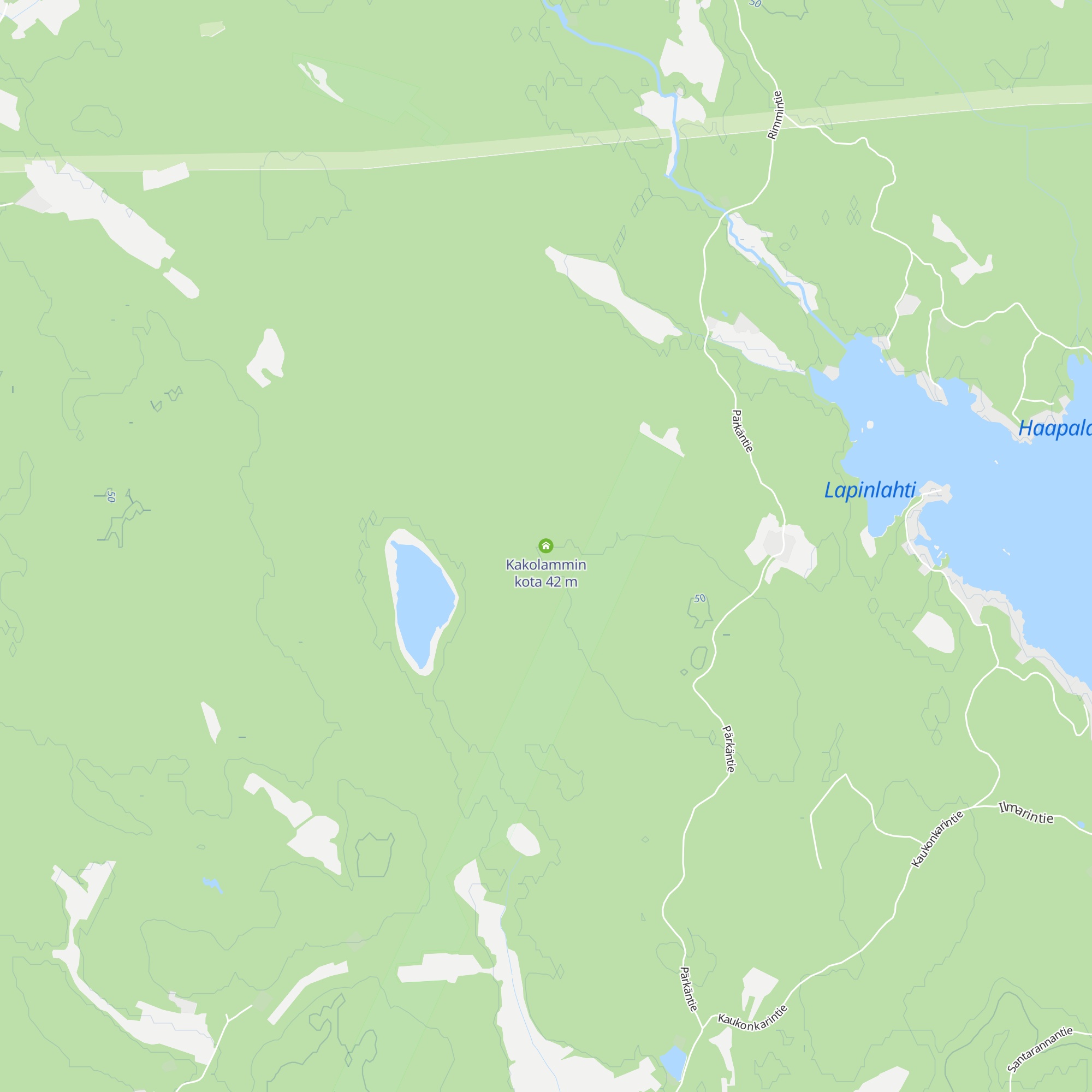 Kakolammin kota map