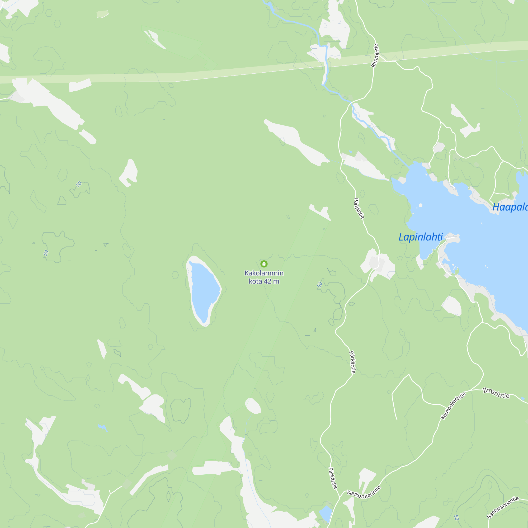 Kakolammin kota map