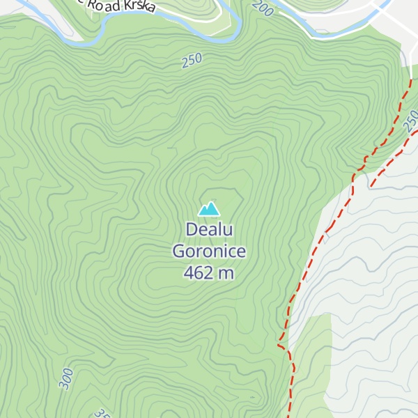 Map of Dealu Goronice