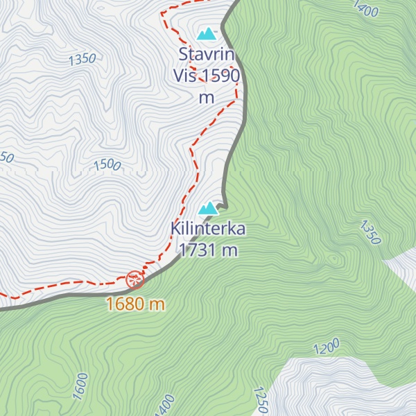Map of Kilinterka