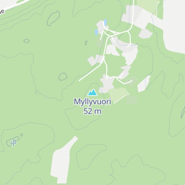 Map of Myllyvuori