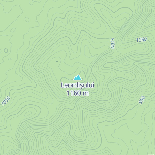 Map of Leordișului