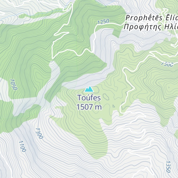 Map of Toúfes