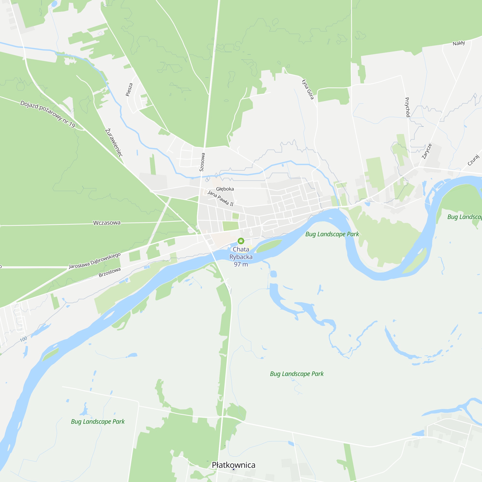 Chata Rybacka map