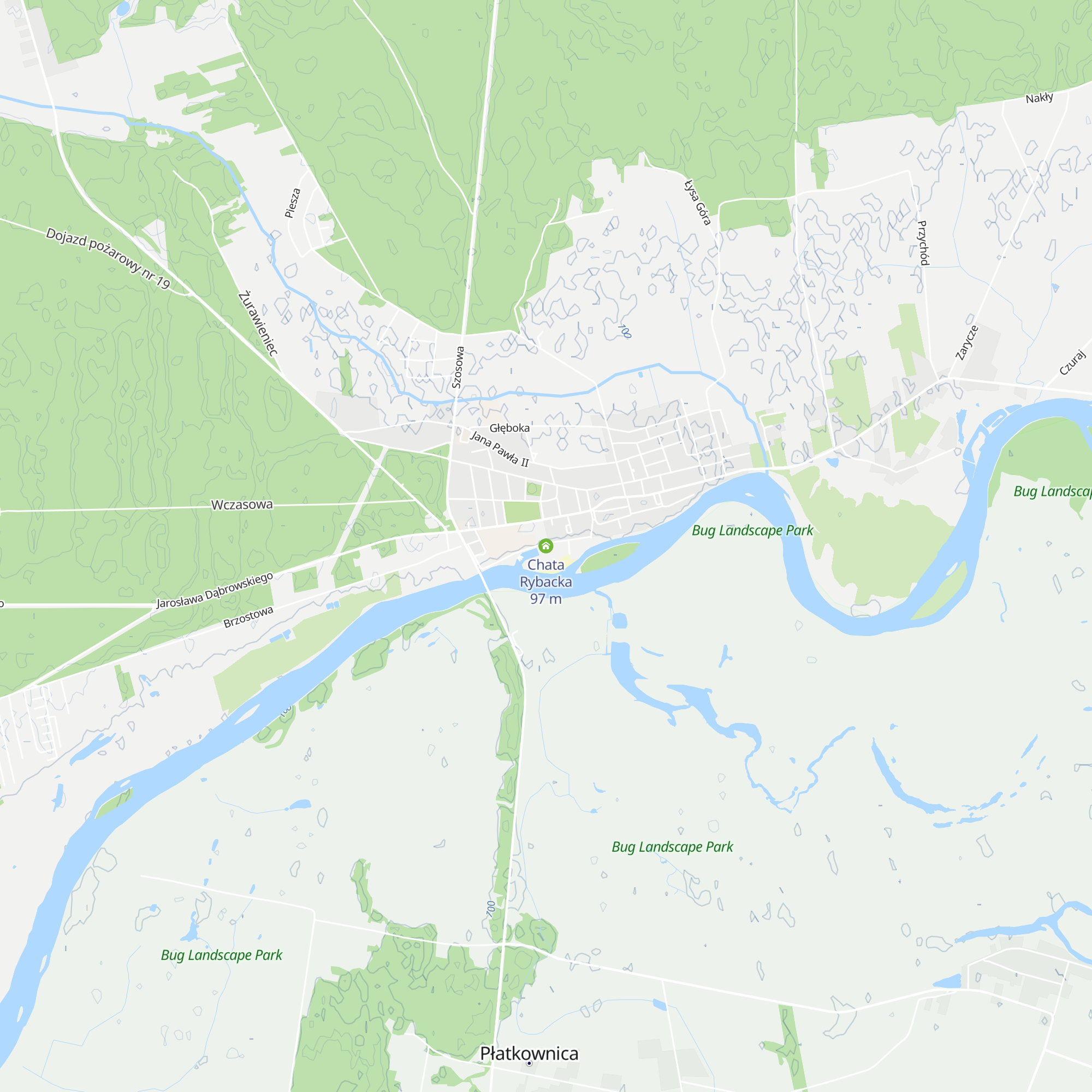 Chata Rybacka map