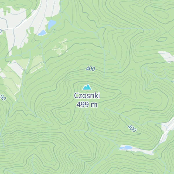 Map of Czosnki